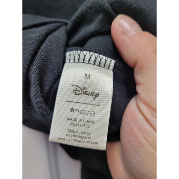 Disney Minnie Mouse Junior Girls Looking Extra Fly T-Shirt Black Size M - NEW - Picture 6 of 7